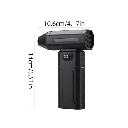 High-Performance 5-Speed Handheld Portable Air Blower with 6000mAh Rechargeable Battery for Dust Removal and Outdoor Use