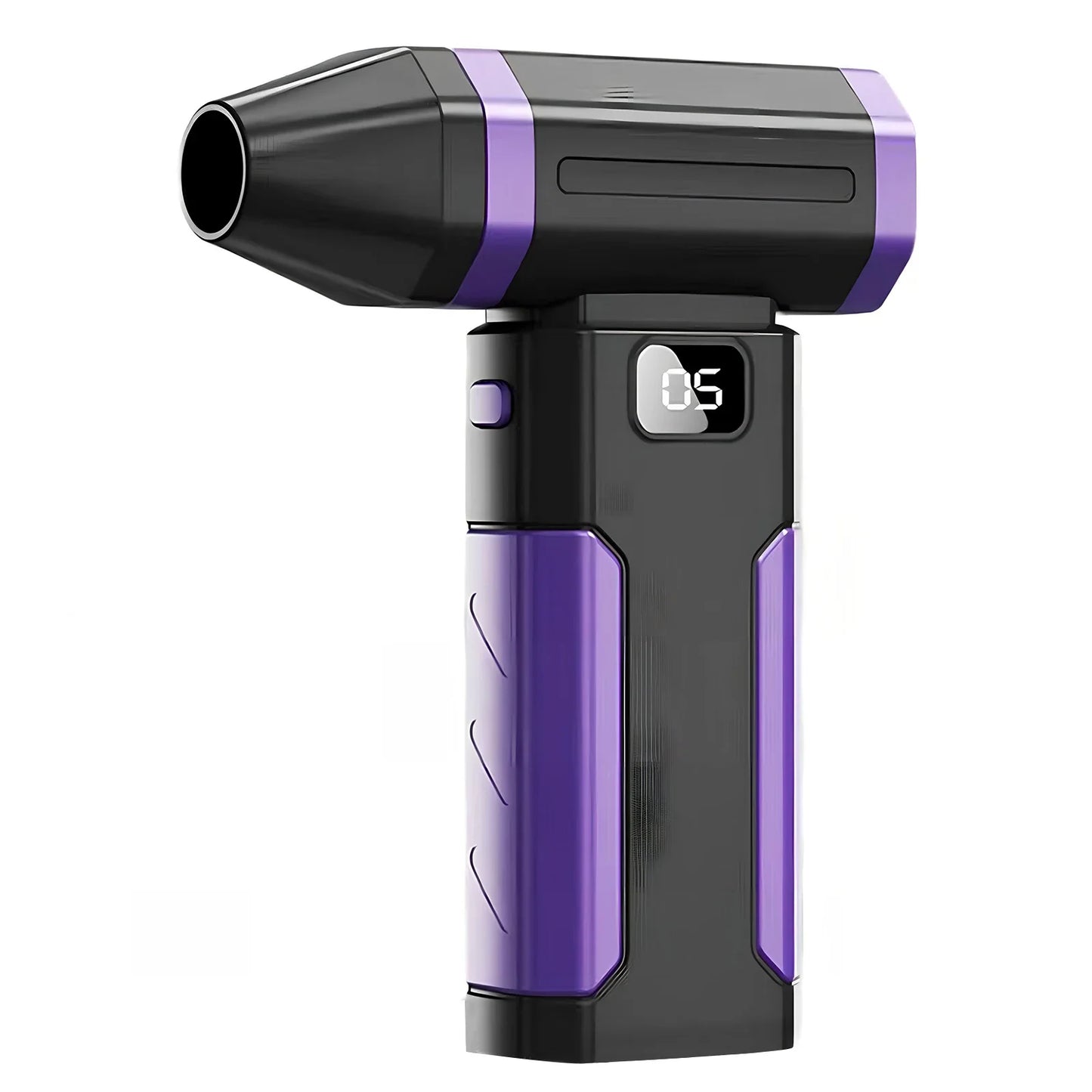 High-Performance 5-Speed Handheld Portable Air Blower with 6000mAh Rechargeable Battery for Dust Removal and Outdoor Use